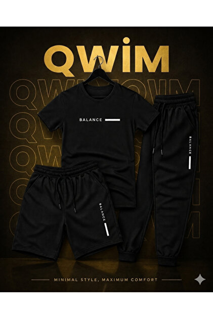 SET STILAT CU IMPRIMEURI SPORTIVE QWIM, 3 PIESE