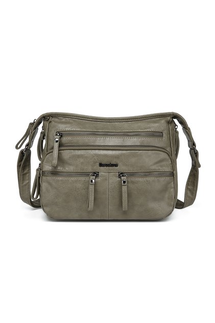 Mint Medium Size Multi-Pocket Daily Women's Postman Shoulder Bag