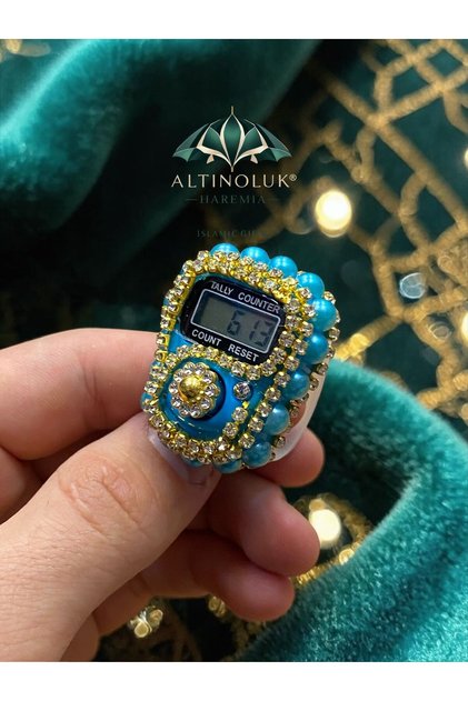 Stone Zikirmatik – Digital Tasbih Counter, a Gift Zikir Counter with a Stylish and Elegant Design, Suitable for Daily Use and as a Mawlid Gift.