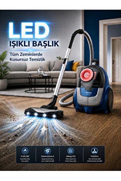 Philips Fc-9332/07 Powerpro City Süpürge Hd-7301/00 Elektrikli Çay