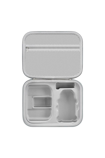 Grey Storage Bag Protective Carrying Case PU Leather Handbag for DJI Mini 4K/Mini 2SE/Mini 2 Drone C