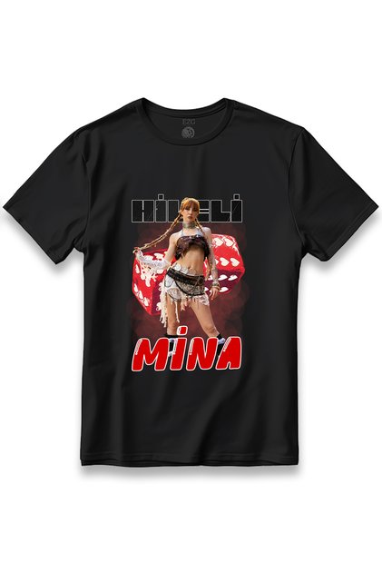 Manifest Hileli Manifest Mina Printed T-Shirt Unisex 100% Cotton Breathable Thick Fabric T-Shirt