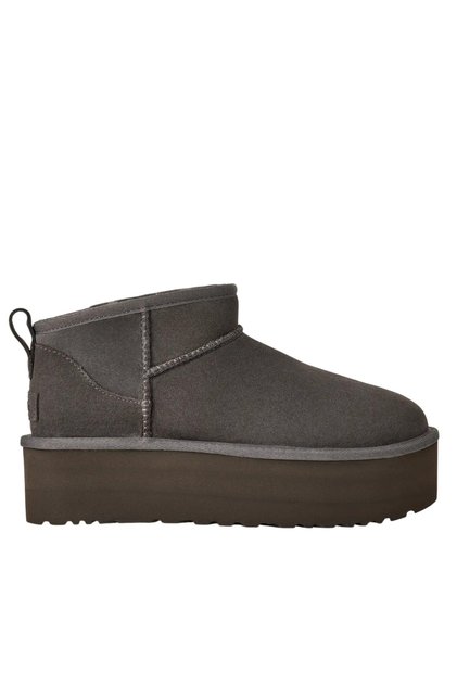 Γυναικεία Classic Ultra Mini Platform Μποτάκια Γκρι 1135092-CHRC
