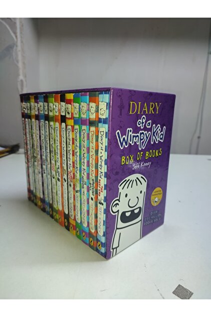 Pearson Diary of a Wimpy Kid 15 Books Set Collection Boxed By Jeff