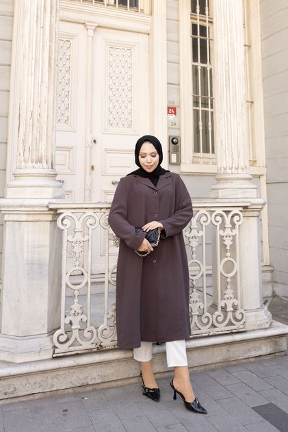 Battal Classic 115 Size Knee Length Coat