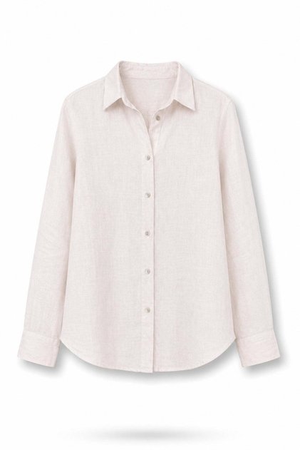 Stone 100% Linen Lino Shirt