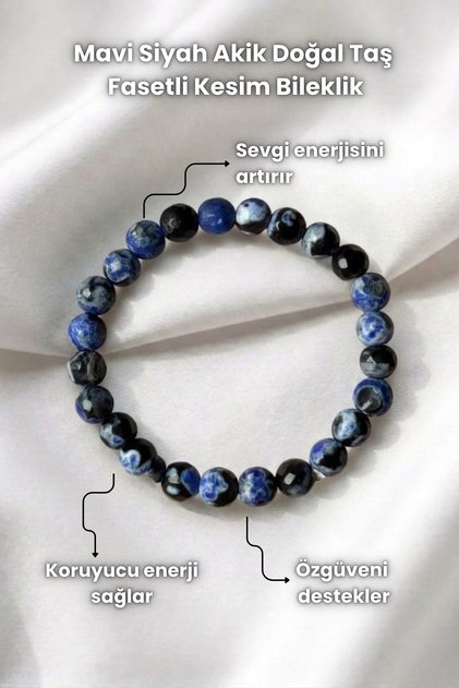 Natural Stone Faceted Cut Bracelets Orange Agate Green Blue Agate Needle Agate Blue Black Agate Red Agate Mixed Chakra Agate Aquamarine Stone