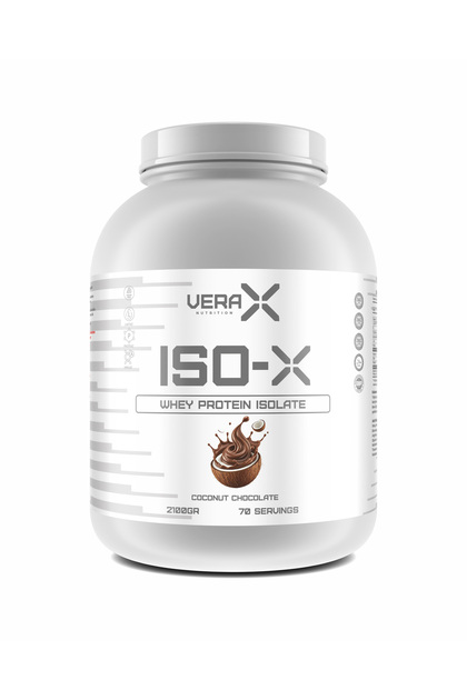 VERA-X ISO-X Whey Protein Isolate 2100 Gr 70 Servis Coconut Chocolate