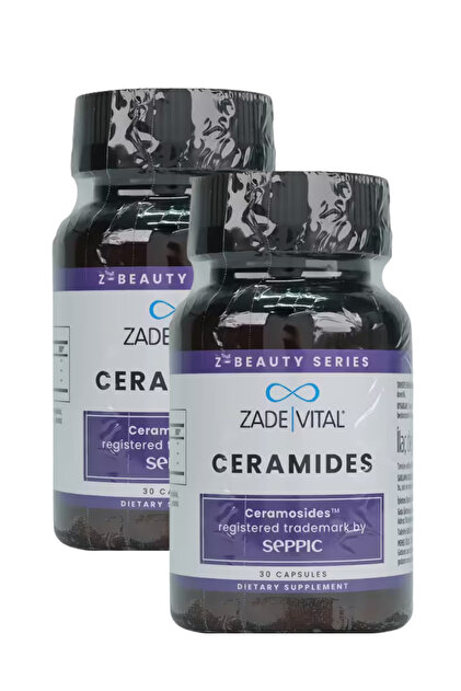 Ceramides, seramid, Ceramosides (30 kapsül) cildin nem bariyerini güçlendirmeyi ve hücresel yenilenmeyi destekler (2 kutu 60 kapsül)