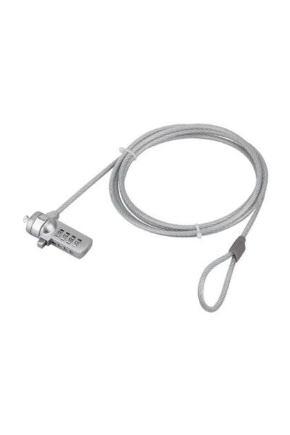 Dispozitiv antifurt pentru laptop, cu cod și cablu de 1,80 m