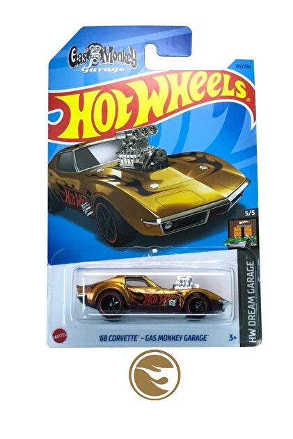 HOT WHEELS '68 Corvette – Gas Monkey Garage STH ( Super Treasure
