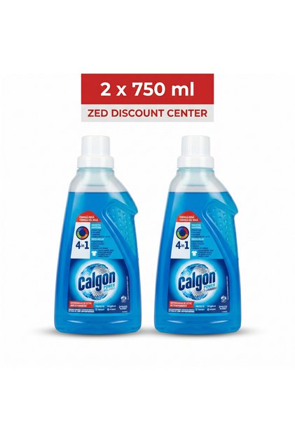 Power Gel 4-în-1 Îndepărtator de murdărie, rugină, calcar și mirosuri 2X 750 ml (37 spălări x2)