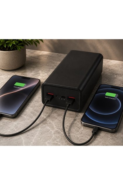 ENR-P30C 30.000 Mah 2.1A LED Göstergeli Powerbank