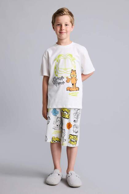 Defacto 100% bumbac, set de pijamale Ninja Turtles-Retro cu talie