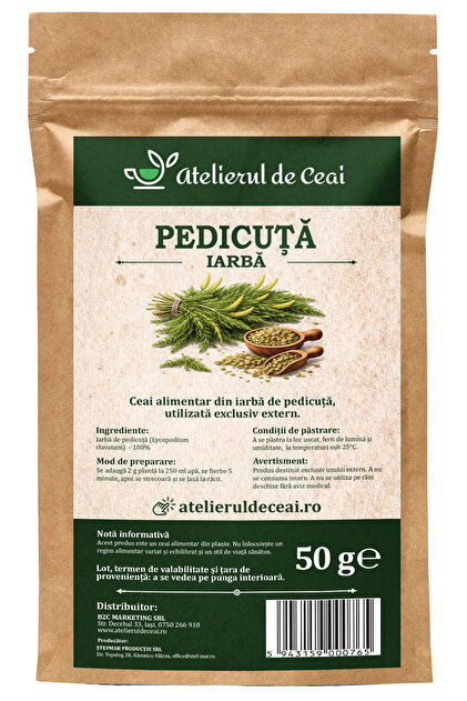 Ceai de iarbă de pedicuță