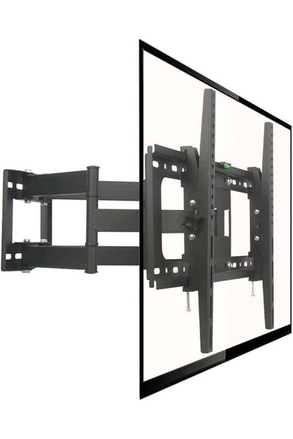 Bannuti Full Motion TV Wall Mount Fits Most 40-80 inch TVs, Swivel and Tilt TV Bracket with Double Hinged Arms, TV Mount