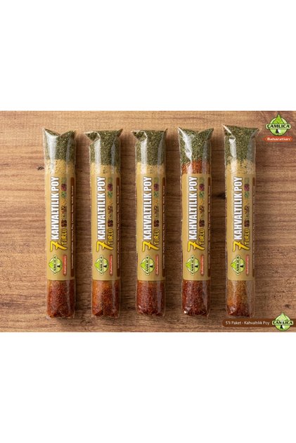 Kahvaltılık Baharat 7 Türlü 5 Adet 5*43 Gr.