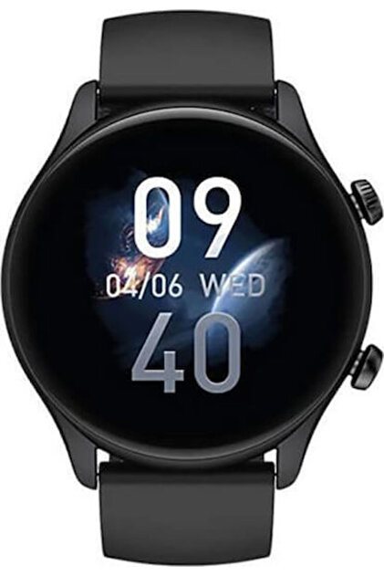 Btalk 3 Plus 46mm Έξυπνο ρολόι με μετρητή καρδιακών παλμών (Μαύρο)