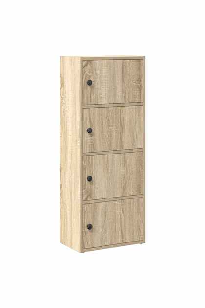 Bibliotecă, stejar sonoma, 40x24x102 cm, lemn prelucrat