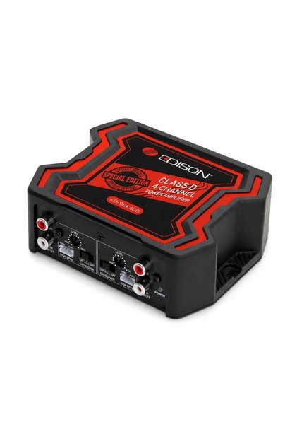 ED-SE4.60D 4 Kanal Mini Class D Oto Amfi 4x60 RMS