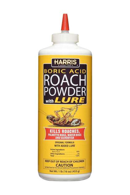 Boric Acid Roach Powder with Lure, 16 oz