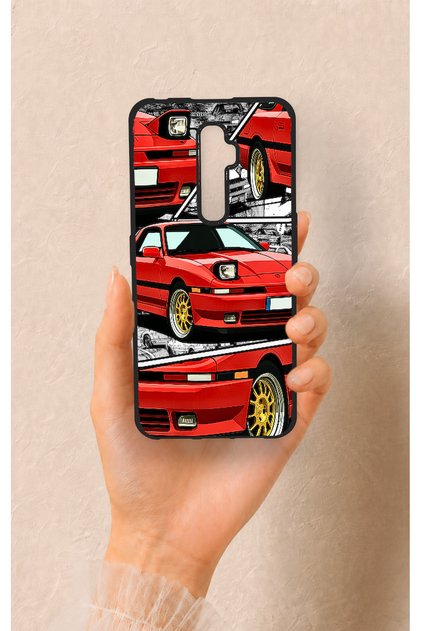 Oppo Reno 2Z Compatible Red Supra Patterned Silicone Case
