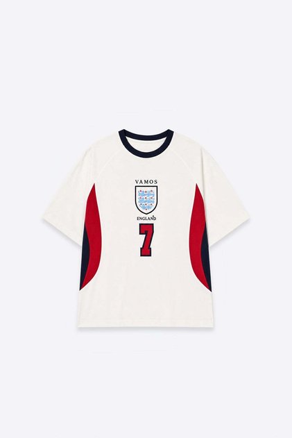 FIFA WORLD CUP 26™ İngiltere Oversize Tişört Ekru