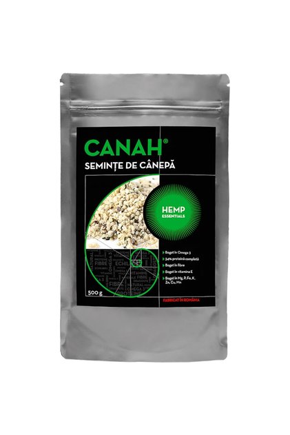 Seminte de canepa decorticate, 500 gr