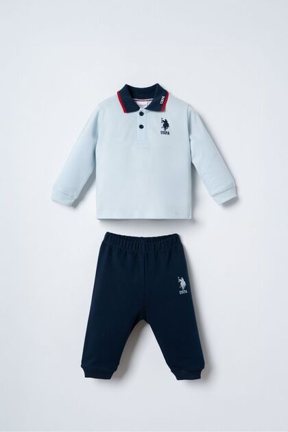 Baby Boy Blue Long Sleeve Pajama Set Usb3196-C-V1