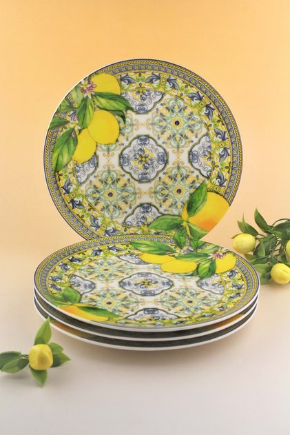 Capri 4-Piece Porcelain Serving Plate