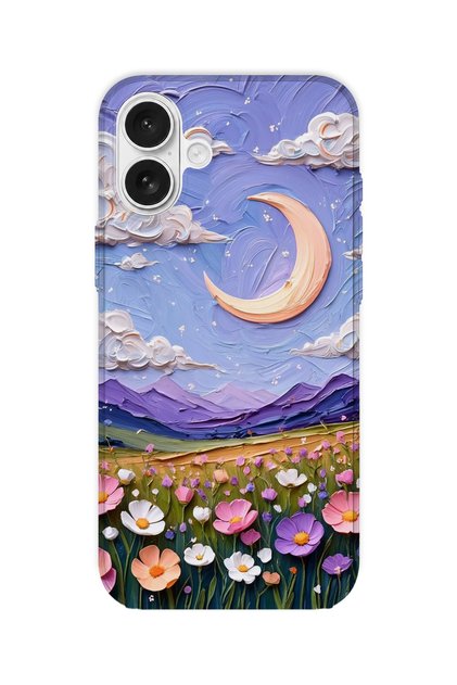 iPhone 16 Compatible Printed Transparent Phone Case | Collection: Pastelbloom Soft Series