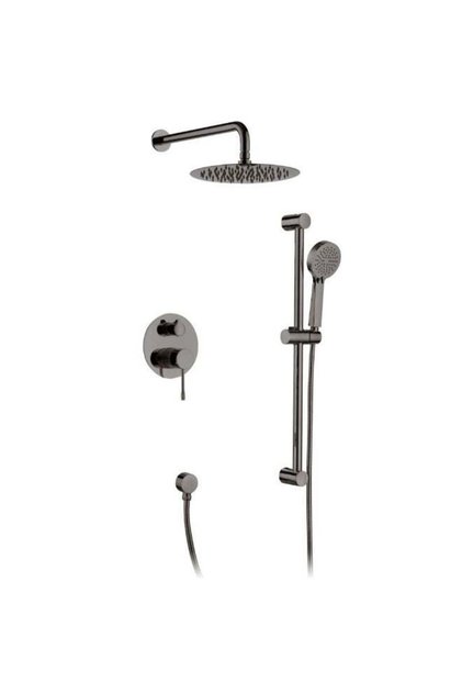 Plus Ciro 2 Way Concealed Shower Mixer Set Matt Grey