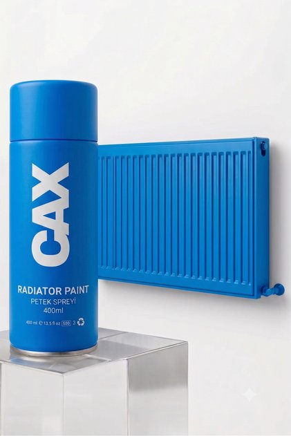 CAX Radyatör ve Petek Boyası 400ml – Çizilmez ve Sararmaz Özel Formül