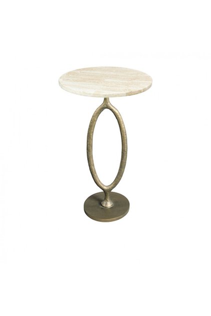 Modern Side Table with Elegant Design and Luxurious Material, Diameter 30Cm and 55cm High,Perfect for Decoration & Coffee