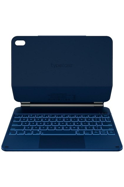 Husă cu tastatură Edge pentru iPad 11 " 2025 / 10.9 " 2022, Albastru