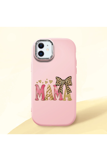 Pink Silicone Case with Shock-Absorbing Camera Protections Compatible with iPhone 12/12 Pro