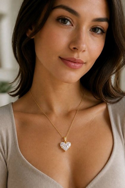 Figured Anti-Tarnish Steel Adjustable Chain Luxury Necklace