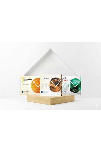3lü vitamin paketi (omega-dvitamini-B12)