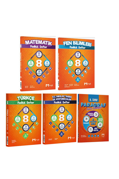 Mozaik Yayınları 8. Sınıf Matematik 40 Lı Hit Denemeleri - Fiyatı