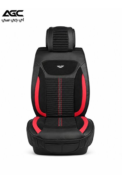 Premium PU Leather Car Seat Cover Set Black | Universal Fit Luxury Interior Protection