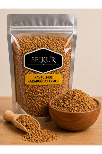 Kavrulmuş Karabuğday Ezmesi 1KG(GRANOLA-GLUTENSİZ)