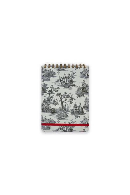 A5 Spiral Toile - Moderne Noir Et Blanc