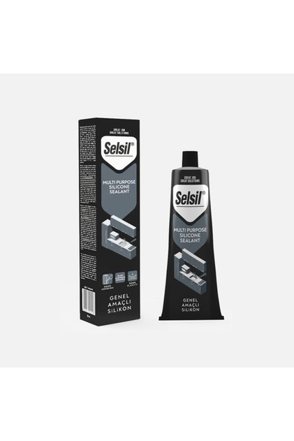 Genel Amaçlı Tüp Silikon Şeffaf 50 ML
