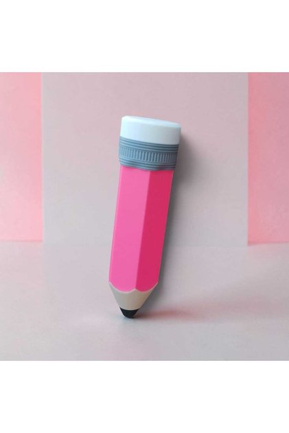Pen Holder Pencil Case in Pen Shape – Cute Stationery Organizer for Kids (1 Piece)