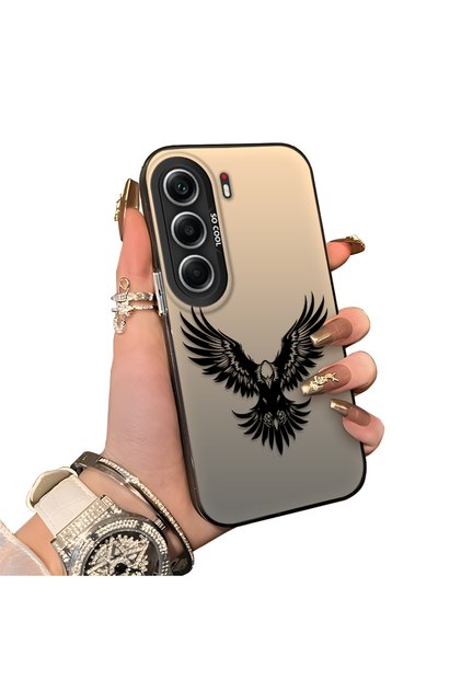 Tecno Camon 40 Pro 5g(Cm7) Compatible Hard Acrylic Back Silicone Edge Lens Protection Case