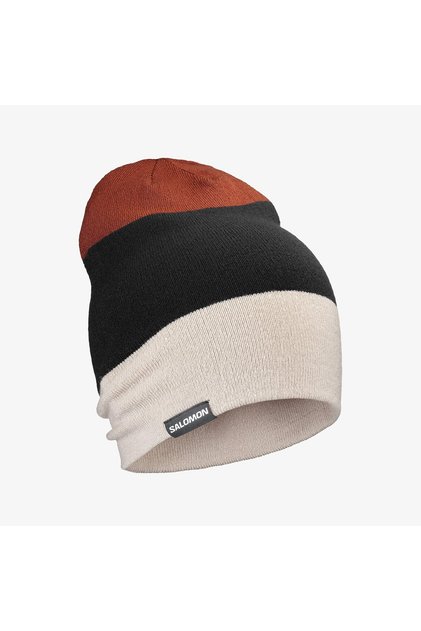 FLATSPIN REVERSIBLE BEANIE Bere Silver Cloud LC2939300