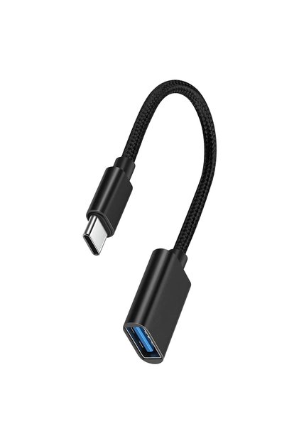 HCX0041 USB-C to USB Adapter, USB-C Male to USB Female OTG Data Cable for Smartphones, Tablets, Lapt