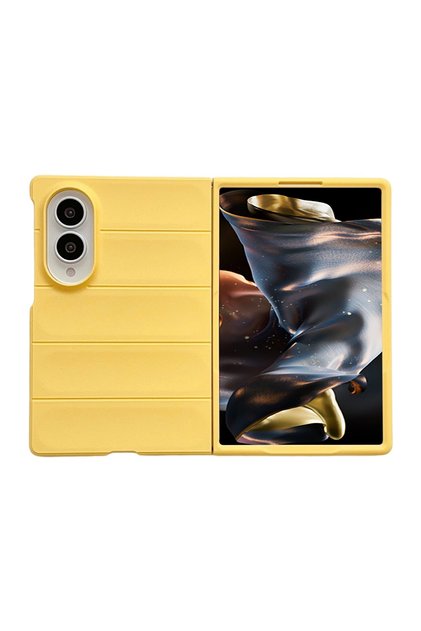 Galaxy Z Fold 8 YELLOW Skin Feel Phantom Shield Phone Case for Z Fold 8 7 6 5 4 3 Fold8Ultra Fold8