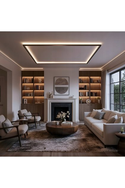 Bandă LED COB profesională de 8W, 4000K, 5m pentru iluminat decorativ