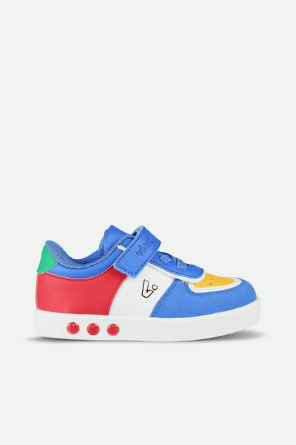 Sam Işıklı Erkek Okul Öncesi Saks Mavi Sneaker